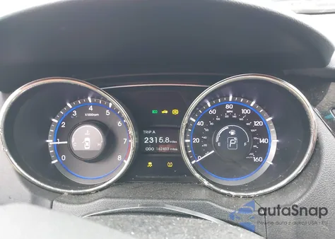 2012 Hyundai Sonata Limited 2.0T z USA, uszkodzony, nr VIN 5NPEC4AB3CH404311